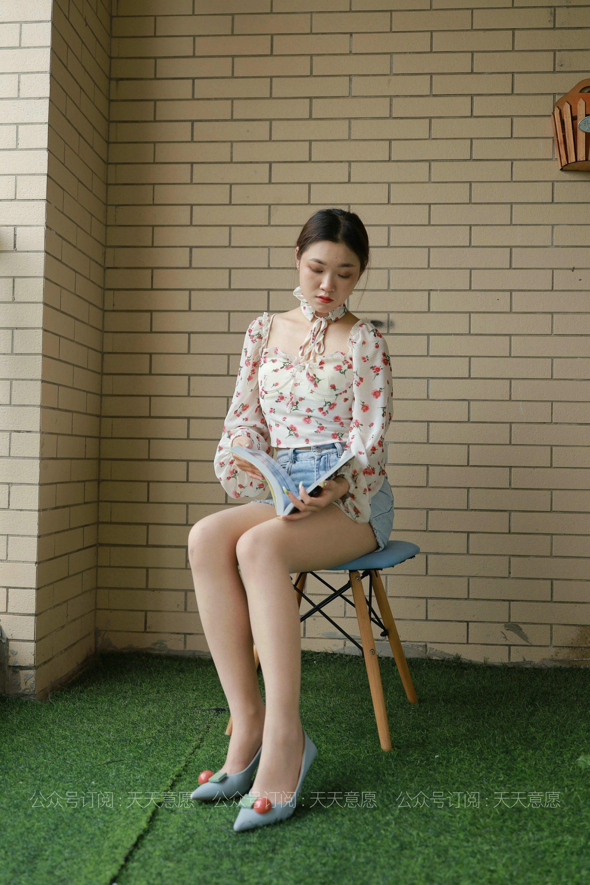 [IESS异思趣向] 2021.07.03 丝享家850:可可《法式碎花裙》 1