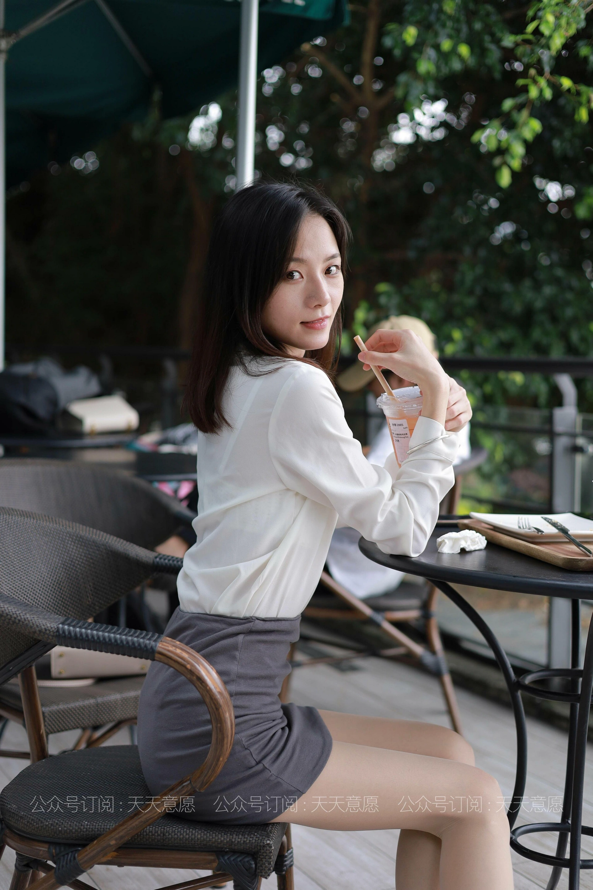 [IESS异思趣向] 2021.07.08 丝享家855:小六《白色OL装》 3